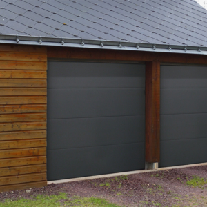 Portes de garage sectionnelles plafond